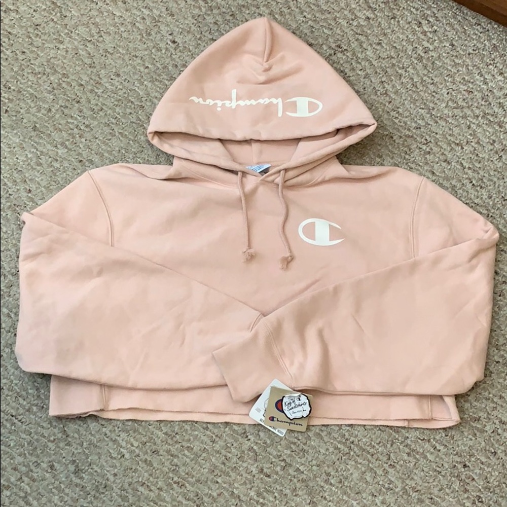NWT Champion Reverse Weave Cropped Hoodie